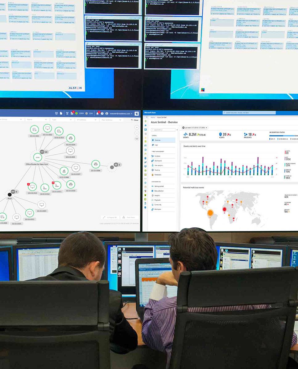 Network Operations Center - Outsourced Managed IT Solutions - Cyzerg